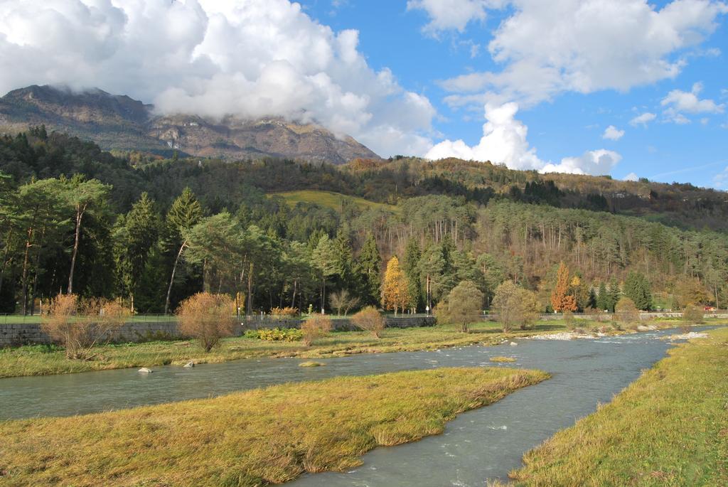 Appartamento Residenza Finestra sul Parco Comano Terme Esterno foto