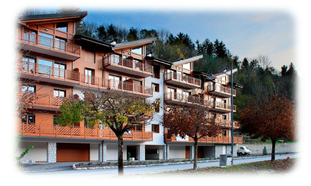 Appartamento Residenza Finestra sul Parco Comano Terme Esterno foto